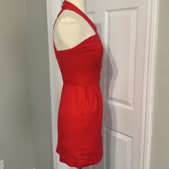 Red Aryn K. Dress ❤️ Small - Picture 6 of 8
